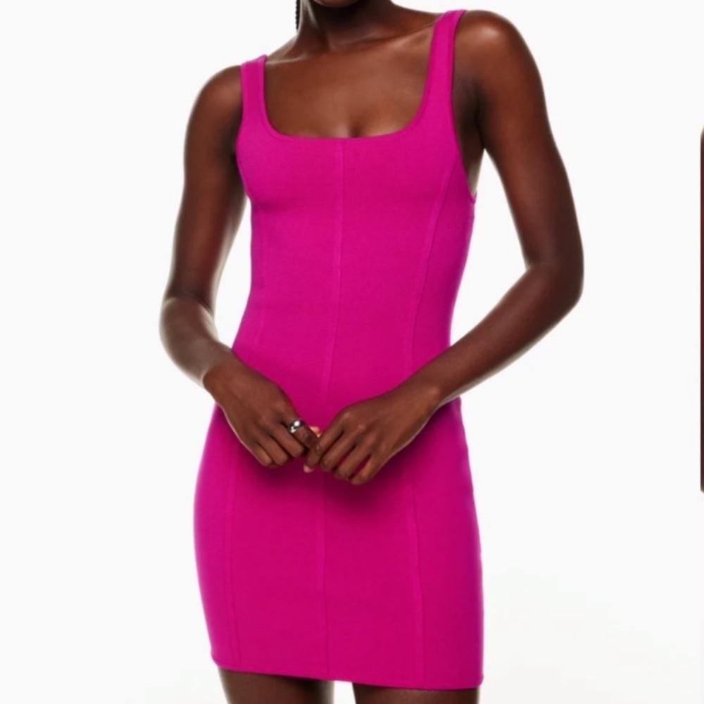 Aritzia Babaton Sculpt Tank Dress with Bustier Seams